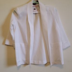 Womans White Blazer